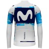 Maglia 2025 Movistar Team Manica Lunga Blu